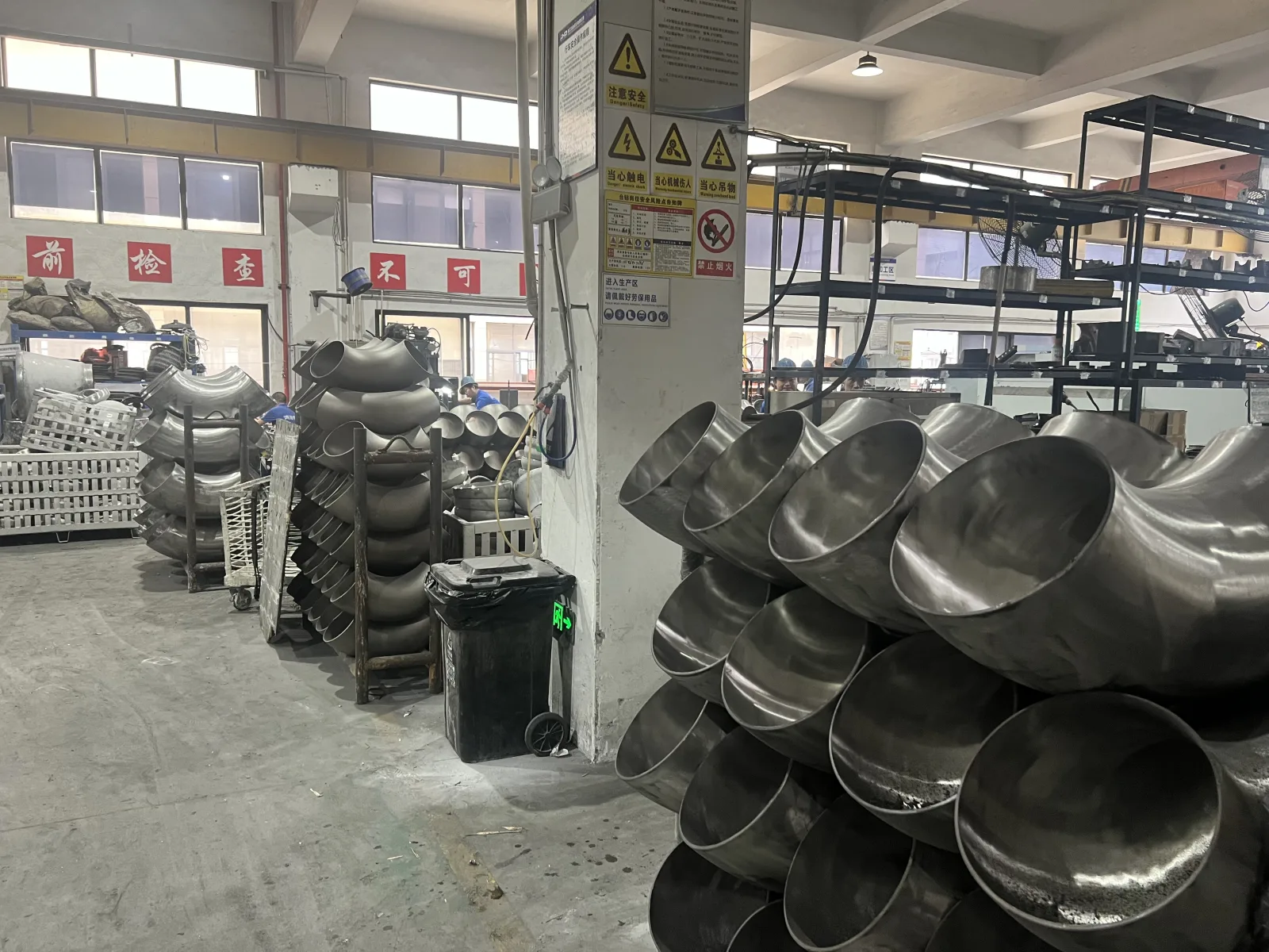 Industrial fittings manufacturing plant in China