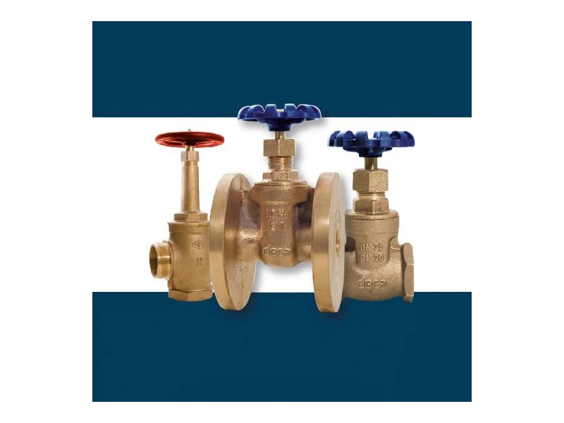 Catalog brass and bronze valve set